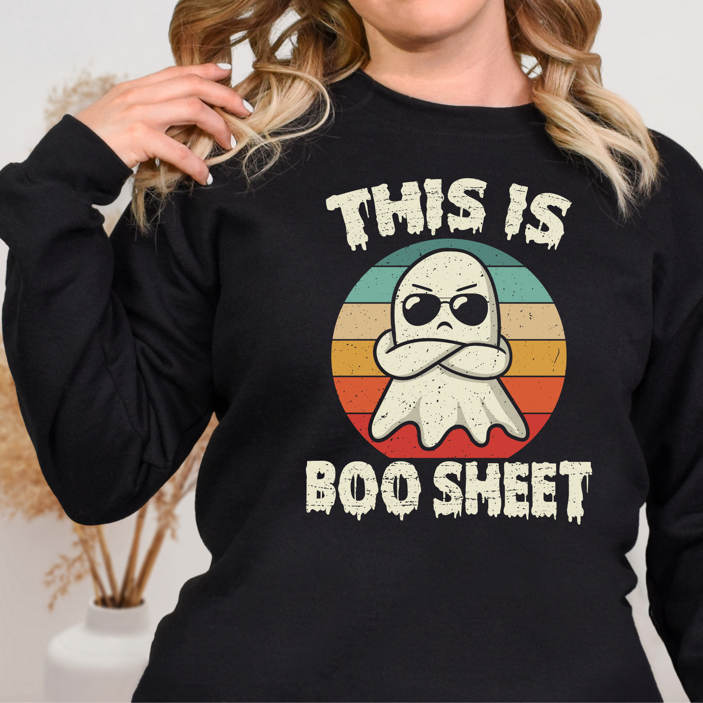 This is Boo Sheet Halloween Sweatshirt