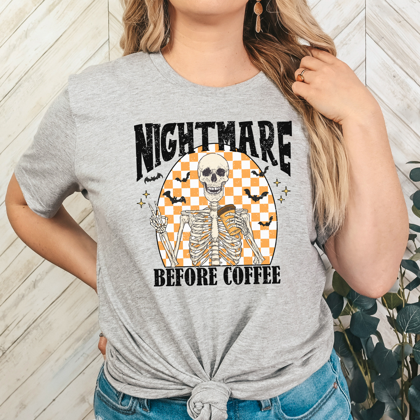 Nightmare Before Coffee T-shirt