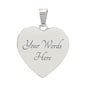 [Almost Sold Out] To My Daughter - "Dad Loves You" Heart Necklace
