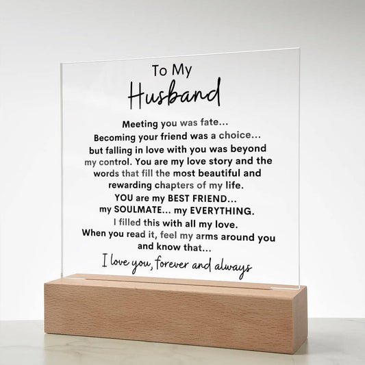 Husband - I Love You Forever And Always