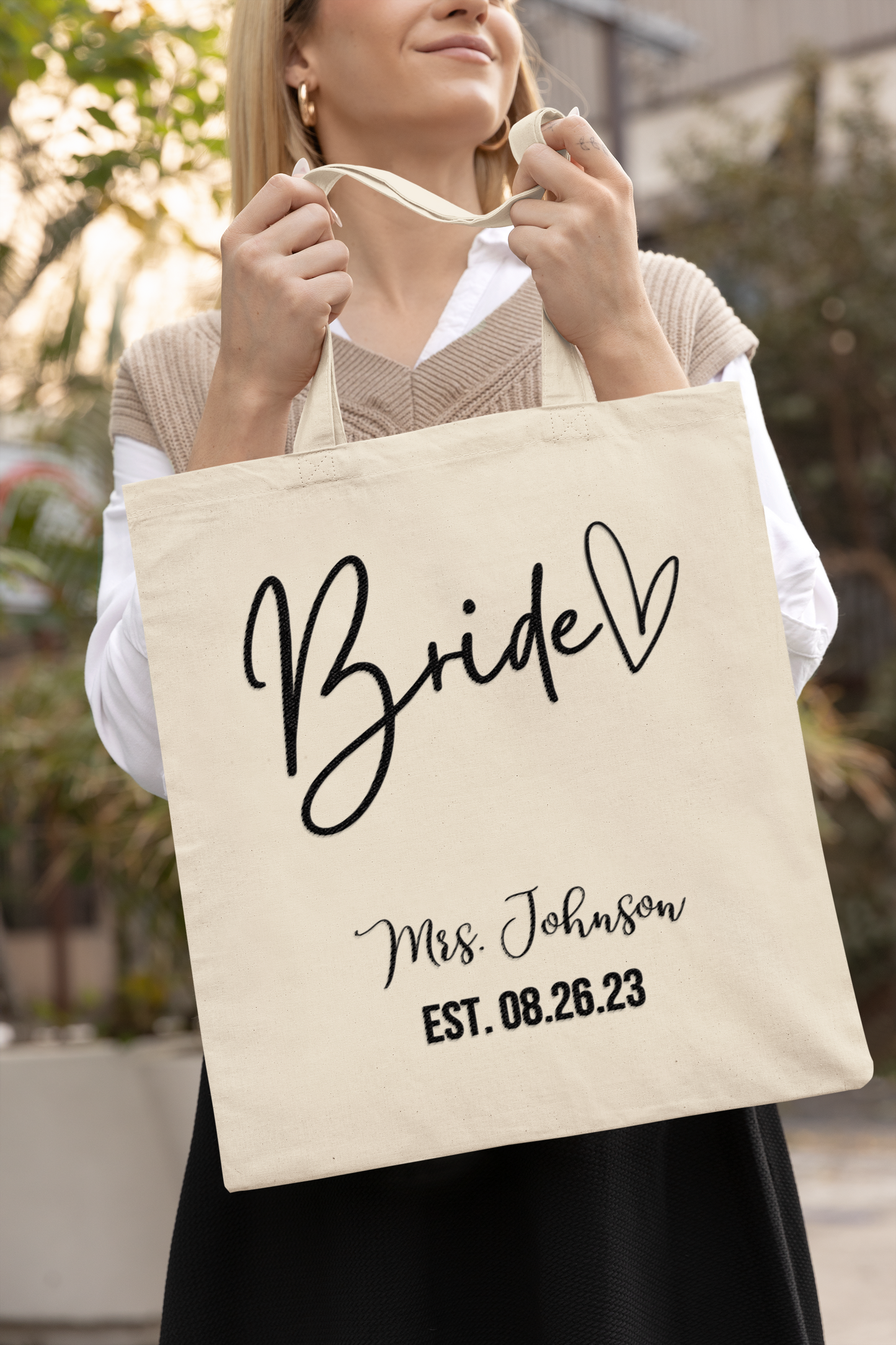 Bride - Personalized Tote